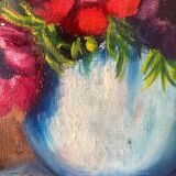 Nature morte sur toile