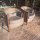 Pair of Art Deco armchairs