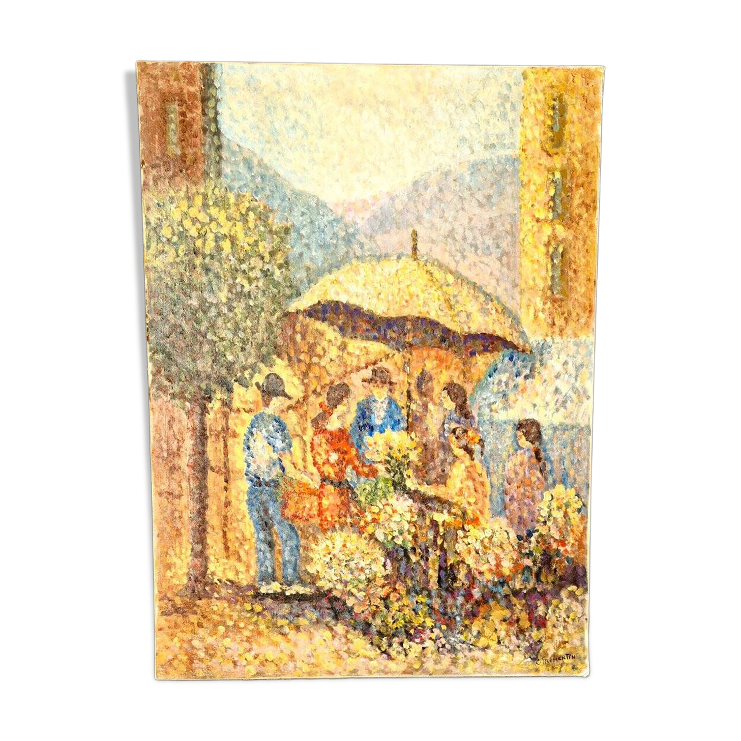 The Flower Market by Colette Fromentin