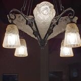 Degue art deco chandelier