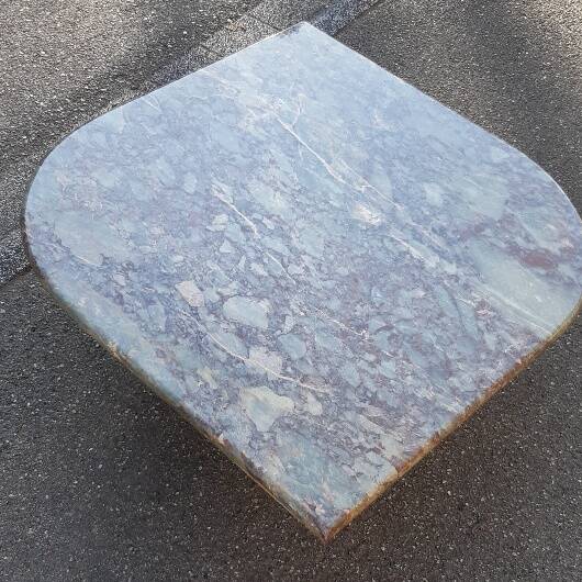 Table basse marbre années 80