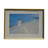 Skagens Museum Print Nr. 23 By P. S. Krøyer "Summer evening on Skagen" 1893