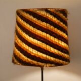 Lampadaire scandinave en teck et laiton 1960