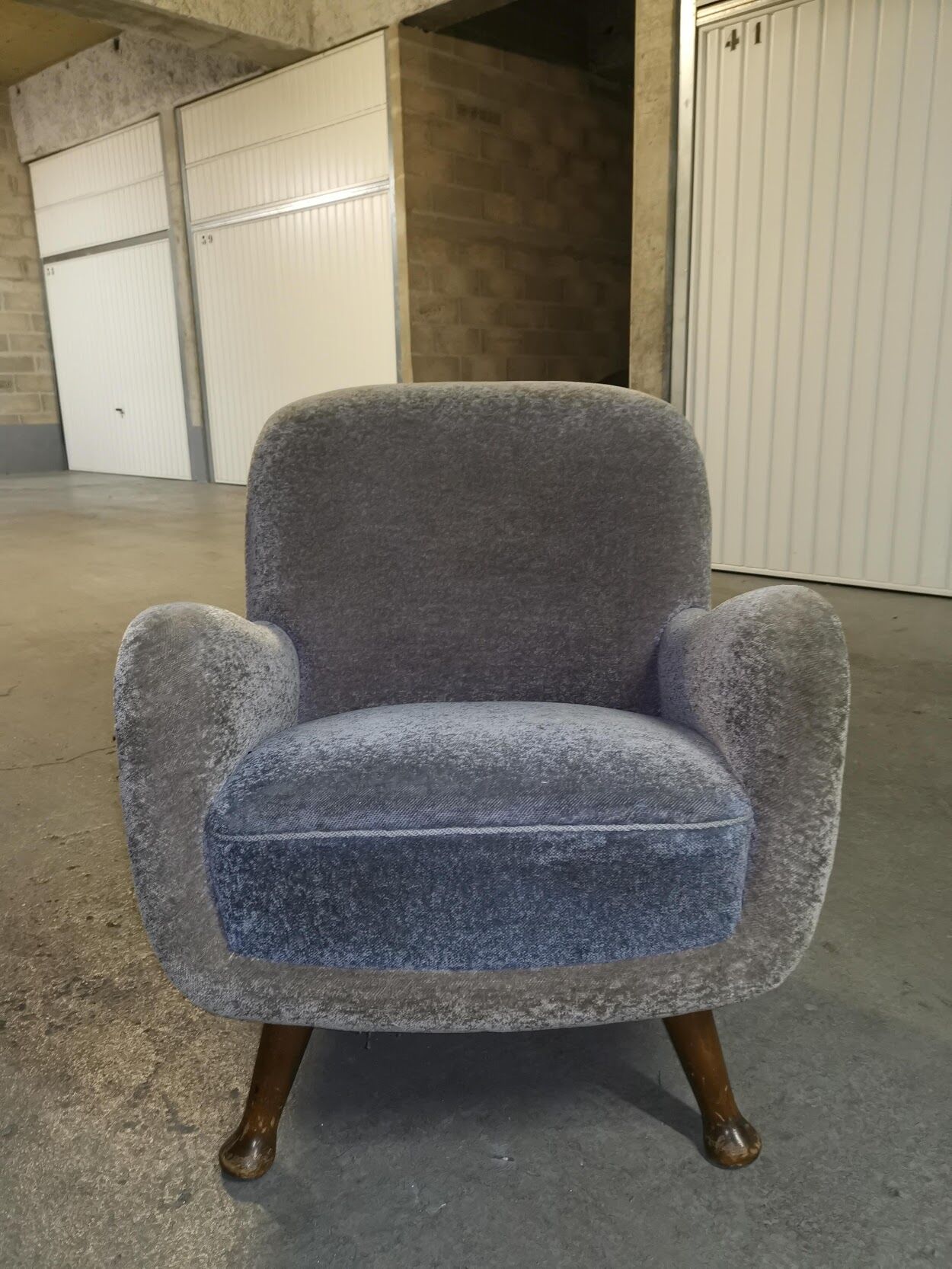 Teddy chair of ebeniste Berga Mobler rare