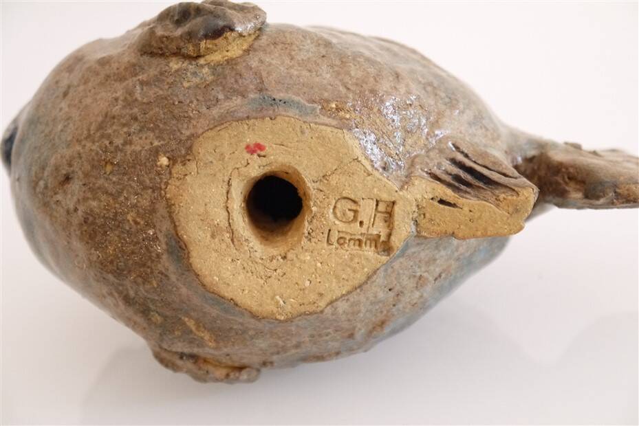Ceramic fish by Gunnar Hansson 1960