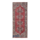 Vintage Turkish Oushak Rug Handwoven 102x237 cm