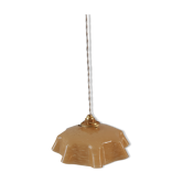 Speckled yellow opaline suspension