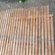 Folding camping table
