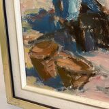 Huile sur toile de Svend Nilsson