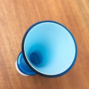 Mid-century German glass vases by Karl Friedrich, 1960s, set of 2.