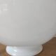 Opaline glass globe with a diameter of 20 cm.