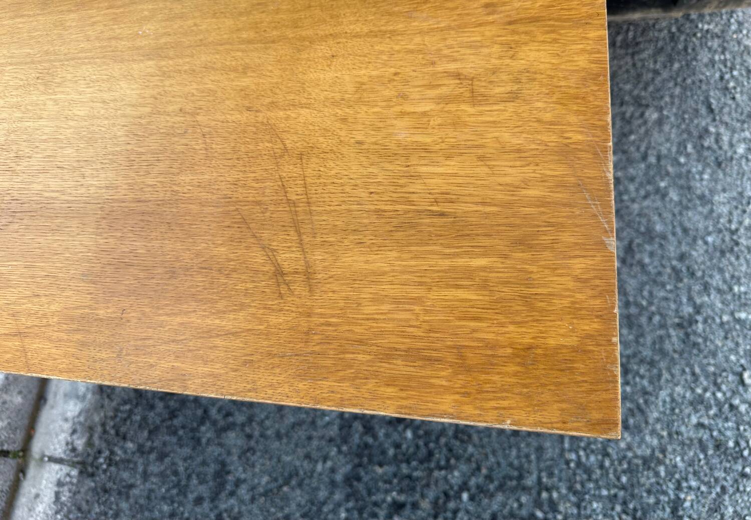 Scandinavian wooden desk, 1960s