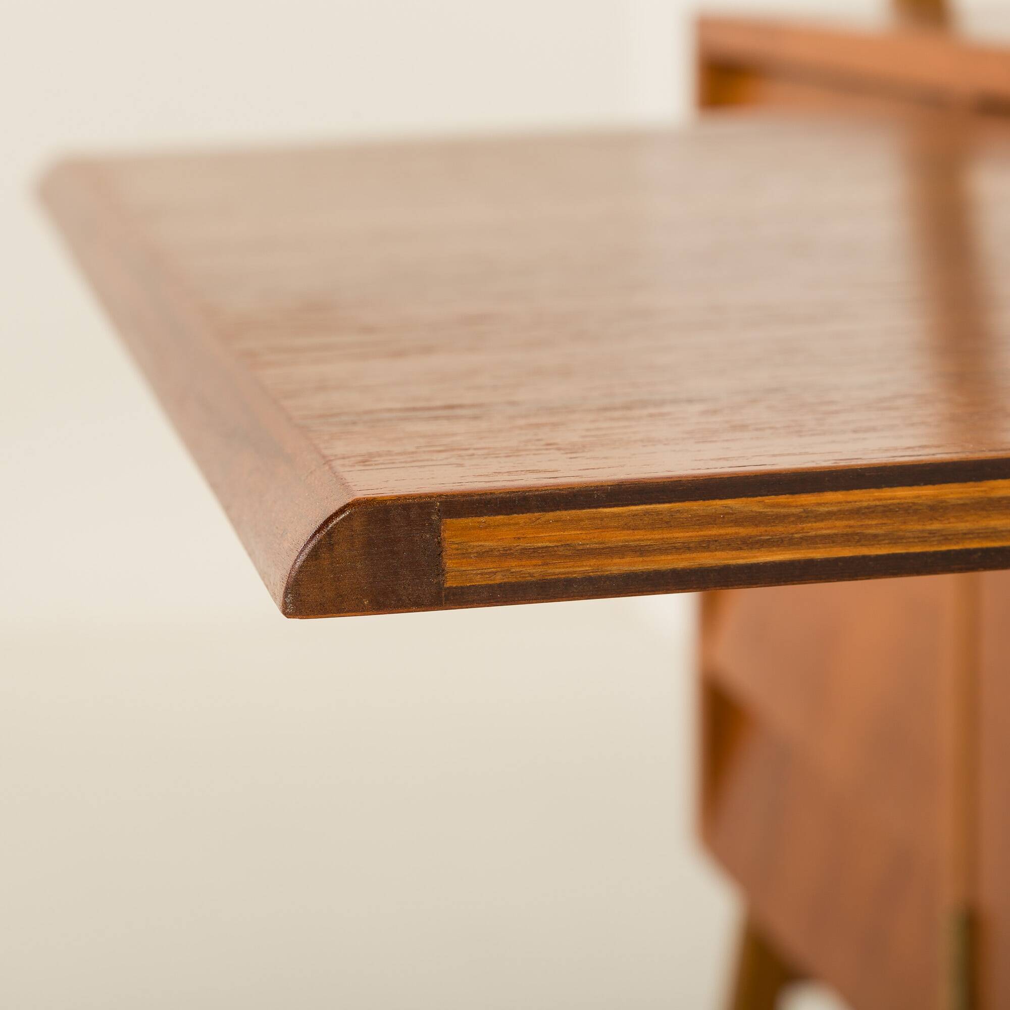 Scandinavian mid century bookcase with a desk, Sweden 1960s