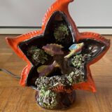 Vallauris night light 1950s signed