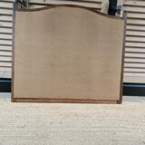 Raw wooden mirror, to be placed or hung.