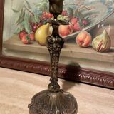 Art Deco Bronze Candle Holder