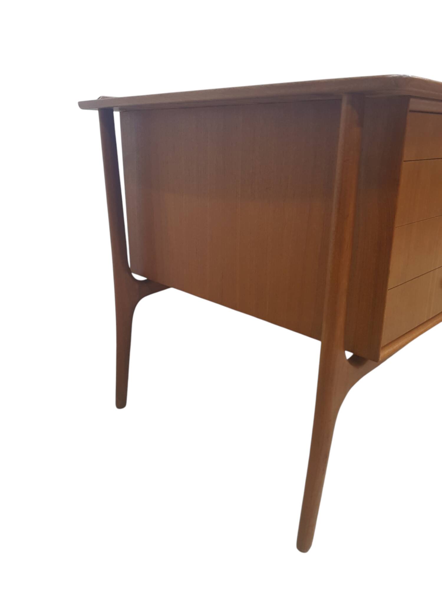 Teak Desk, designed by Svend Aage Madsen for H.P. Hansen, Denmark, 1960s