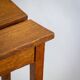 Wooden stool, reconstruction period, Anonymous craft work, 1950s