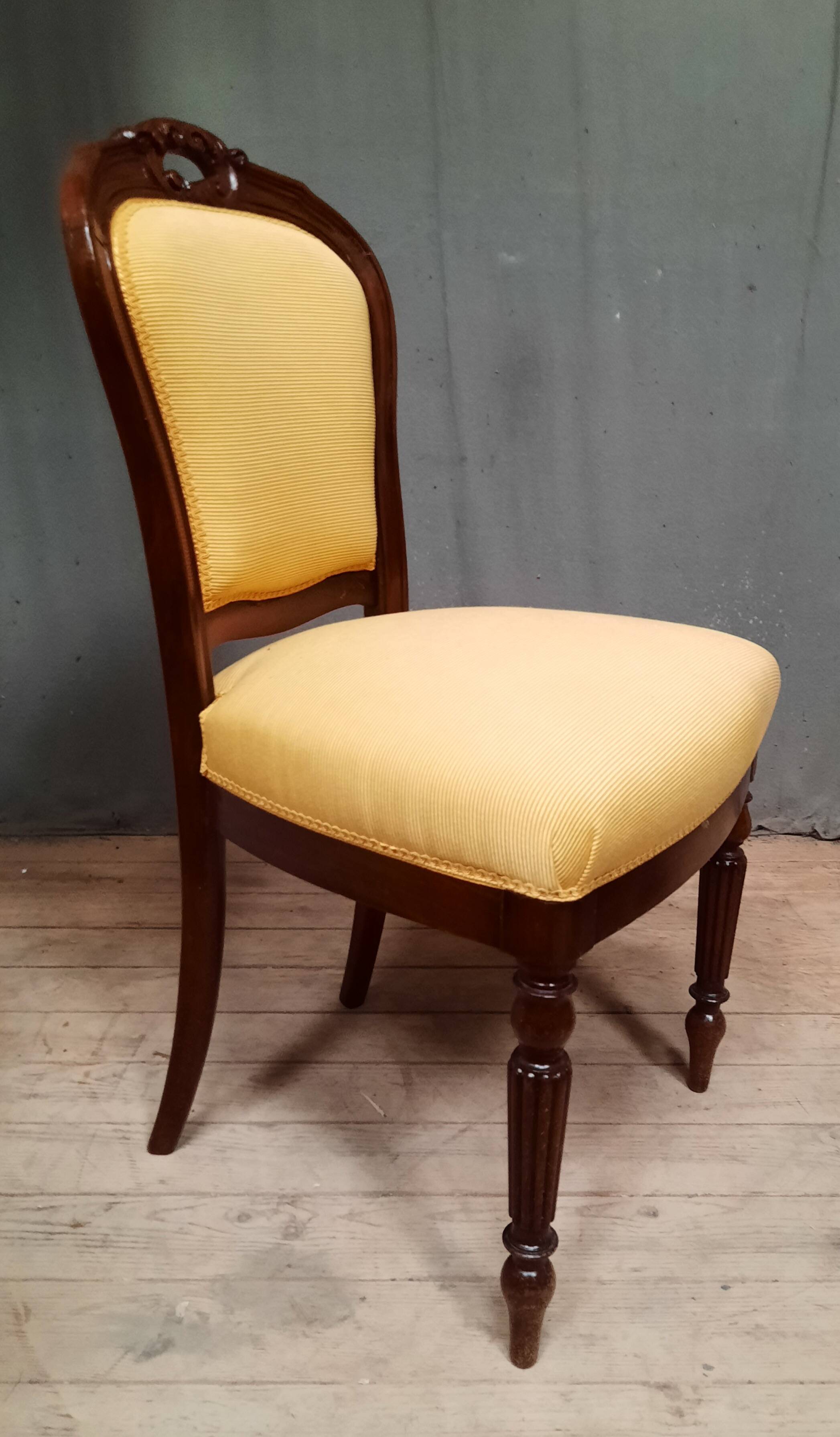 Nineteenth century mahogany chair