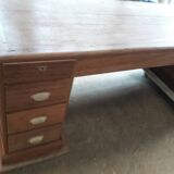 Exotic wood counter desk