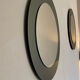 Deux miroirs rond  en verre Italie 70cm