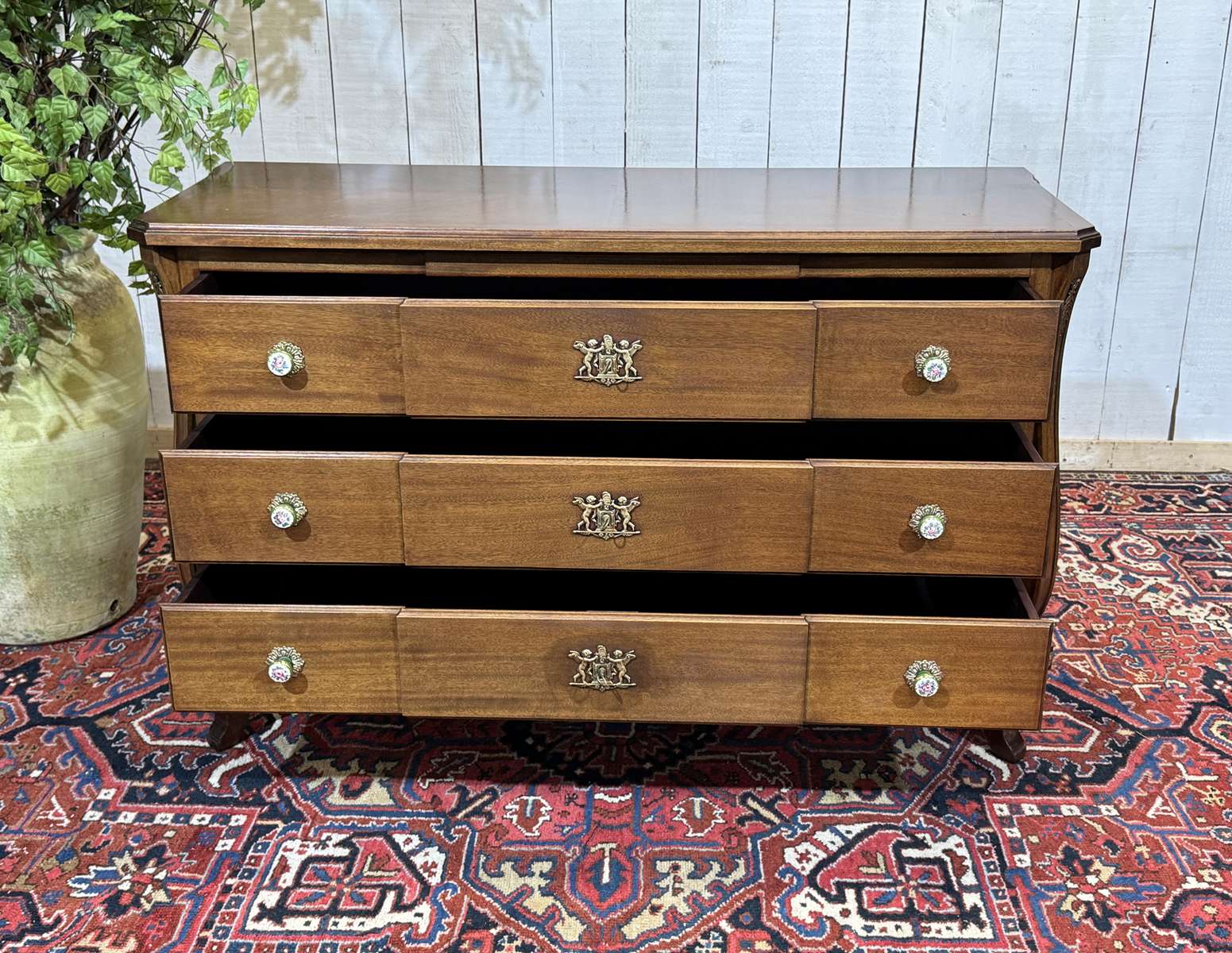 Commode en acajou des années 1950