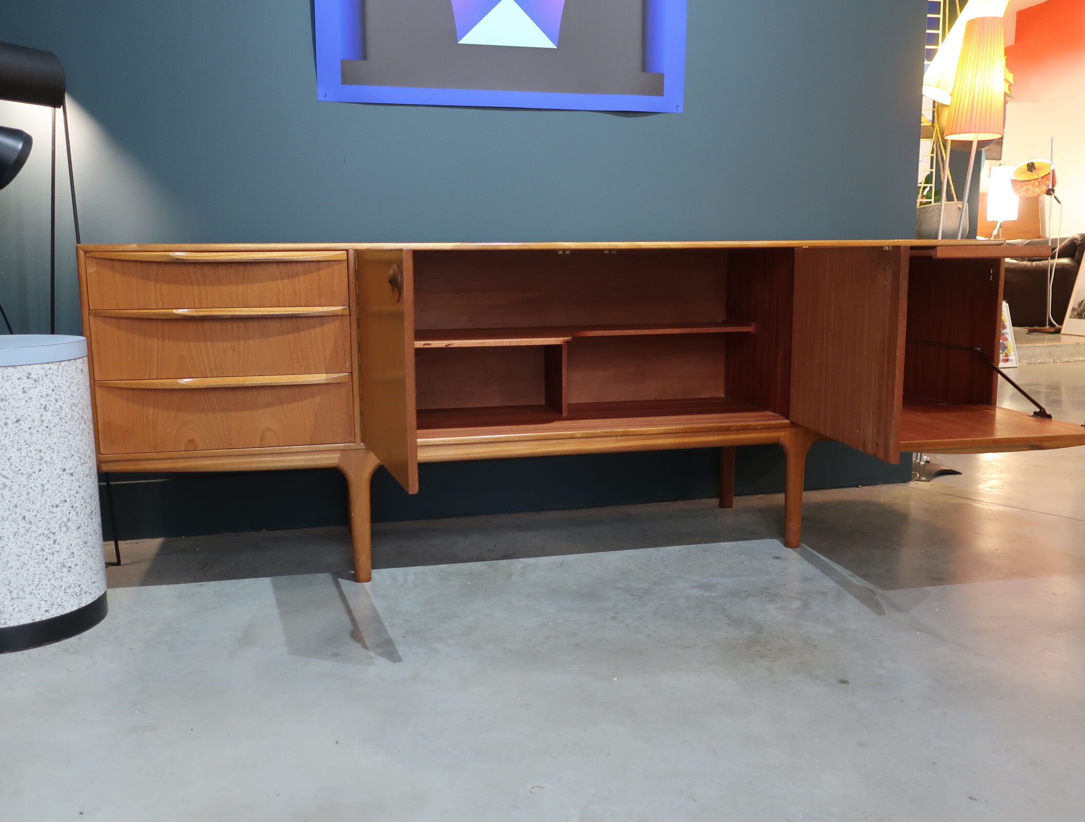 Mcintosh teak sideboard from the 1960s