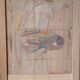 Large oil on panel by Ferruccio Ferri - 1940 - "The Blind Man" published