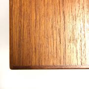 Table d'appoint scandinave en teck et en chêne, Suède, 1960