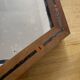 Miroir Art déco vintage bois marqueté