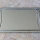 Plateau ancien miroir et chrome époque Art Déco 1930