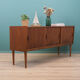 Enfilade en noyer, design danois, années 1960, fabriqué au Danemark