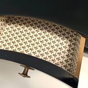 Paire de consoles murales, chevets en hêtre noir attribuées à Ulrich