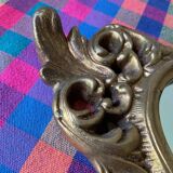 Golden rockery mirror