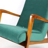 Chaise polonaise vintage en vert, années 1970