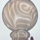 Globe lamp Italy marbled decoration space age