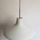 1960's White Opaque Ceiling lamp
