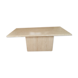 Table basse travertin