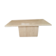 Table basse travertin