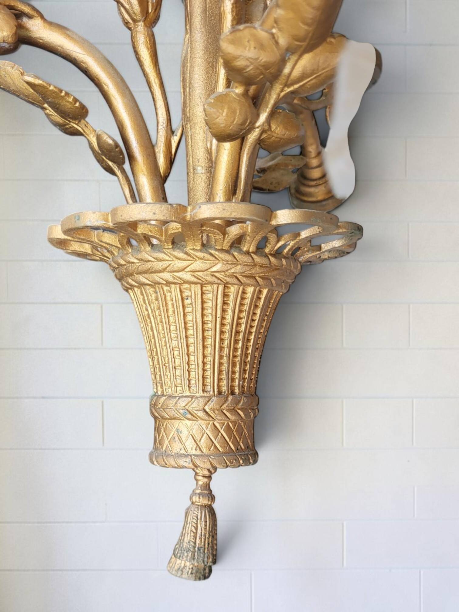 Bronze chandelier Louis XVI