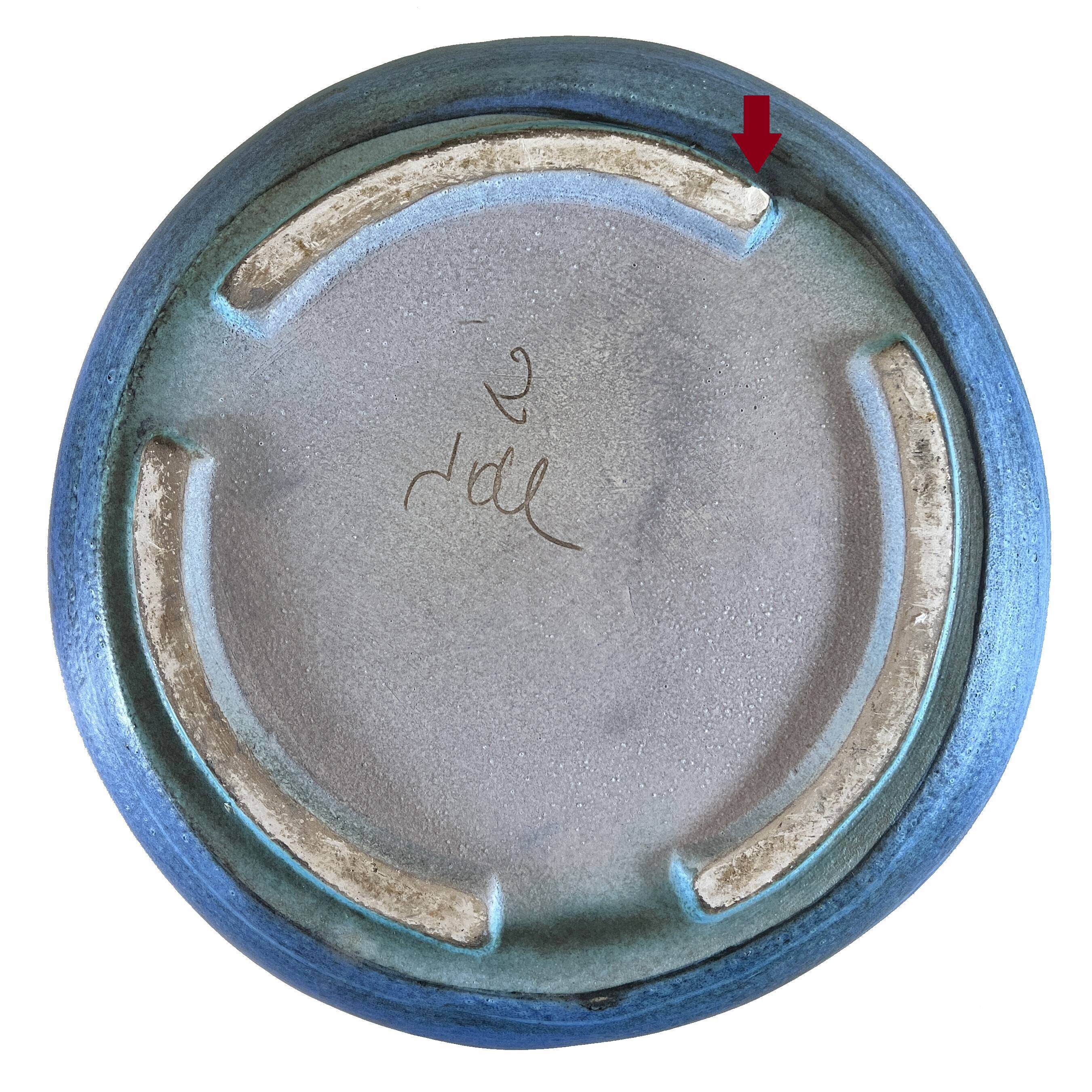 Jean de Lespinasse - Large Blue Container/Tureen - 1950s/1960s