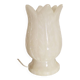 Vintage alabaster tulip lamp
