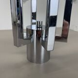 Modernist Huge chromed SPUTNIK Sciolari Style Ceiling Light, Italy, 1970s