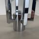 Modernist Huge chromed SPUTNIK Sciolari Style Ceiling Light, Italy, 1970s