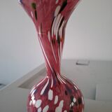 Blown glass soliflore vase