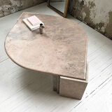 Roche Bobois pink marble table