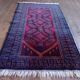 Handmade Afghan Belouch rug 155x90cm