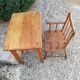 Table with armchair