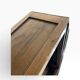 XL vintage wooden display shelf/bookcase