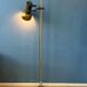 Vintage brass floor lamp with adjustable spot